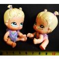 Bratz dolls two mini babyz in original swimsuits