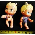 Bratz dolls two mini babyz in original swimsuits