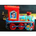 Collectable  vintage Wind up Tin Toy locomotive