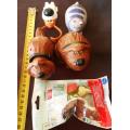 collectable Figures from The Secret Life of Pets five toys
