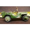 Collectable Vintage Dinky toy Jeep made in England by Meccano Ltd