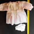 Pretty pink dress and panty outfit for a Doll made by You and Me
