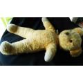 Large 60 cm vintage  Wendy Boston mohair teddy bear from the 1970`s Restored300