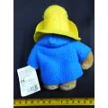 Vintage Eden Toys Paddington Bear 7 Stuffed Plush Gift Yellow Hat