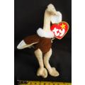 collectable Vintage 1993 Ty Teenie Beanie Babies Vintage Stretchy the Ostrich