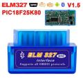New ELM327 Super Mini Bluetooth OBD2 Auto Diagnostic Tool, V1.5 Genuine PIC18F25K80 Chip R230