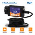 KOLSOL ELM327 USB V1.5 with Switch modified for Ford Forscan CH340 plus 25K80 chip HS-CAN / MS-CAN