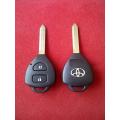 Toyota Corolla 2 Button replacement remote key case/shell/fob + toy47 blade, R100 each