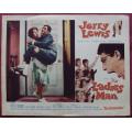 Original vintage JERRY LEWIS in THE LADYS MAN movie 8 LOBBY CARD SET Movie POSTER - 1961