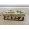 VINTAGE Disney Pinochio Kiltys Assorted Toffees Tin Box 1960s