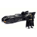 BATMAN 1989 Movie Batman figure Batmobile set - Jada Toys - 2017 - 1:24 scale mint in sealed box