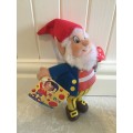 Noddy BIG EARS plush toy - detailed outfit