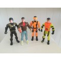 The JAMES BOND junior animated show Action Figure collection 1990s Hasbro toys