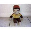 CURIOUS GEORGE the curious naughty monkey plush toy 1980s