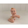 Vintage DIAPER BABY BABIES figurine