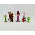 5 x Disney Pixar animated 1:64 scale Mini figures