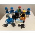 Vintage 1980s Playmobil Clicky No 3531 TV crew set