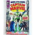 1st appearance of CAPTAIN MARVEL (Mar-vell) in Marvel Super Heroes No 12 December 1967 GD Condition