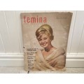 FEMINA Magazine September 15, 1960 - R250.  Features beautiful 60s illustrations artwork