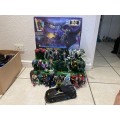 THE BATMAN 2004 animated series by MATTEL Toys Near complete series. 28 figures & Batcave set