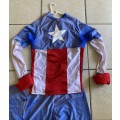 Marvel CAPTAIN AMERICA Adult Medium Size Costume Cosplay