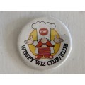 1980s South African WIMPY WIZ Kids CLUB KLUB badge