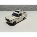 Range Rover English Police Vehicle diecast car - Corgi Juniors UK 1:64 scale 1978-1980s