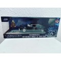 SUPER NATURAL TV Show 1967 CHEVY IMPALA and DEAN WINCHESTER metal figurine in 1:24 scale by JADA