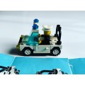 LEGO No: 6507 Policeman and Patrol Car complete with original instructions leaflet 1984