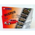Corgi Toys No: 01801 BUSTER Film starring Phil Collins Movie Car The red Jaguar MK ll diecast