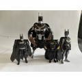 My collection of four Bootleg Knock off unlicensed BATMAN Figures from the 1990s