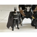 My collection of four Bootleg Knock off unlicensed BATMAN Figures from the 1990s