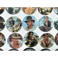 The official first issue INDIANA JONES 119 of 120 series of BNTOCs / TAZOs / POGS