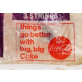 Genuine South African Coca Cola Coke 1966 COKE Russell Yo-Yo Replacement 3 String Packet