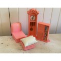 Vintage late 1980s BARBIE LOUNGE Set. Not complete but in very very good condition