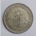 ** 1952 5 Shillings / CROWN ** -  50% SILVER content