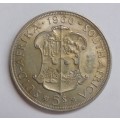 ** 1960 5 Shillings / CROWN ** -  50% SILVER content - Nice coin