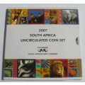 ** 2007 Uncirculated Coin Set ** - Mintage 1461