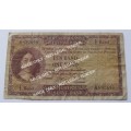 ** 1962 ONE / EEN RAND Note ** - 1st Issue -  G. RISSIK