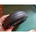 goodyear ashtry with aircraft tire