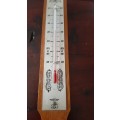 Thermometer and hygrometer made in England and Germany