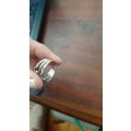 Sterling silver 3 snake ring