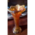 Carnival glass vases vintage
