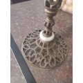 Vintage copper lamp stand needs rewiring