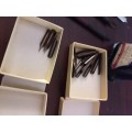 Vintage dipping ink pens with ink and tips