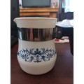 Milk glass tea pot