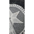 Crochet cloth vintage round