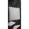 Vintage lace and embroidery handkerchiefs