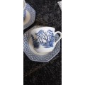 Royal staffordshire cups and saucers liberty vintage