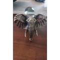 Ngwenya glass and metal elephant